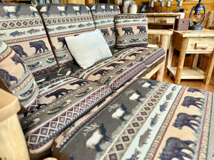 LogHeads Paddle Arm Couch