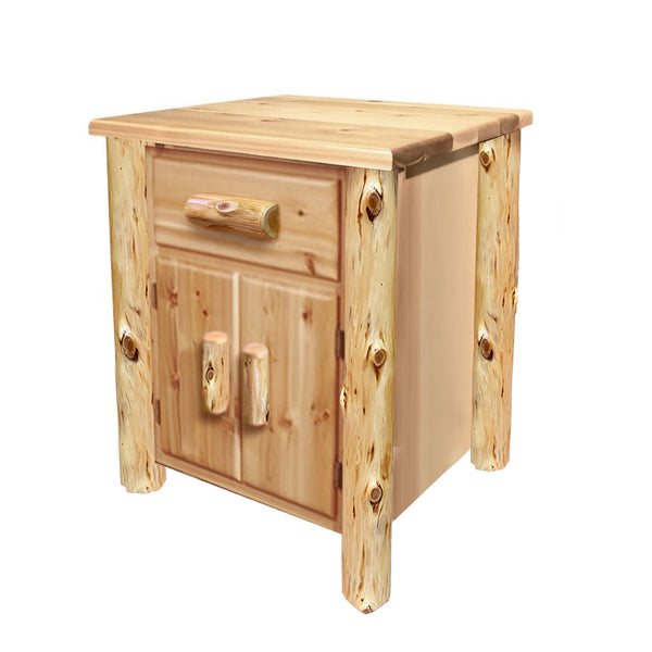 24 Inch Nightstand with Doors