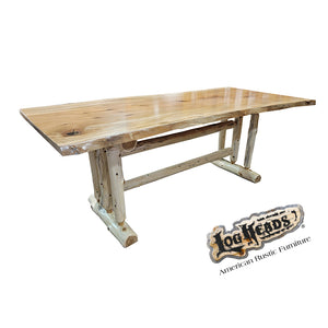 7' Custom Sycamore Slab Table
