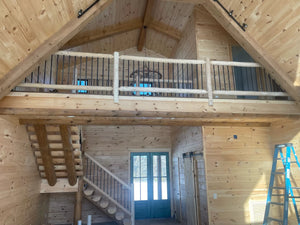 Log Railing
