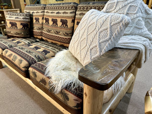 LogHeads Paddle Arm Couch