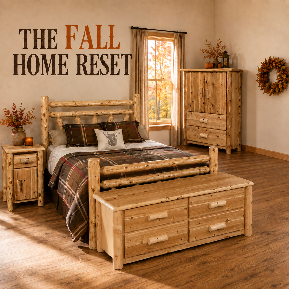 The Fall Home Reset: Rustic Storage Solutions for a Cozy, Clutter-Free Home