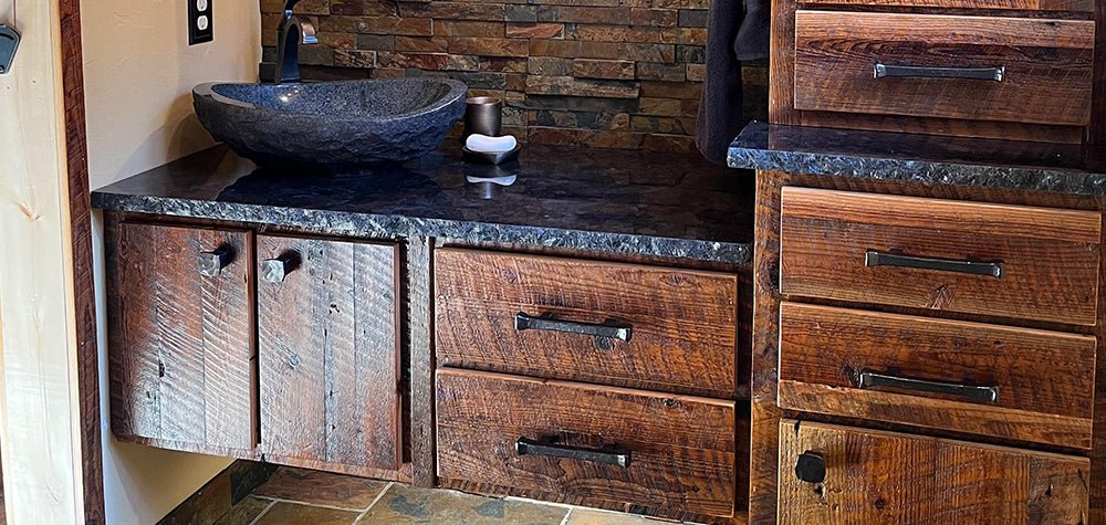 rustic bathroom vanities