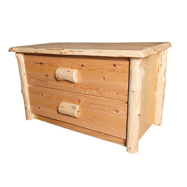 Cedar Chest | 2 Drawer Rustic Chest