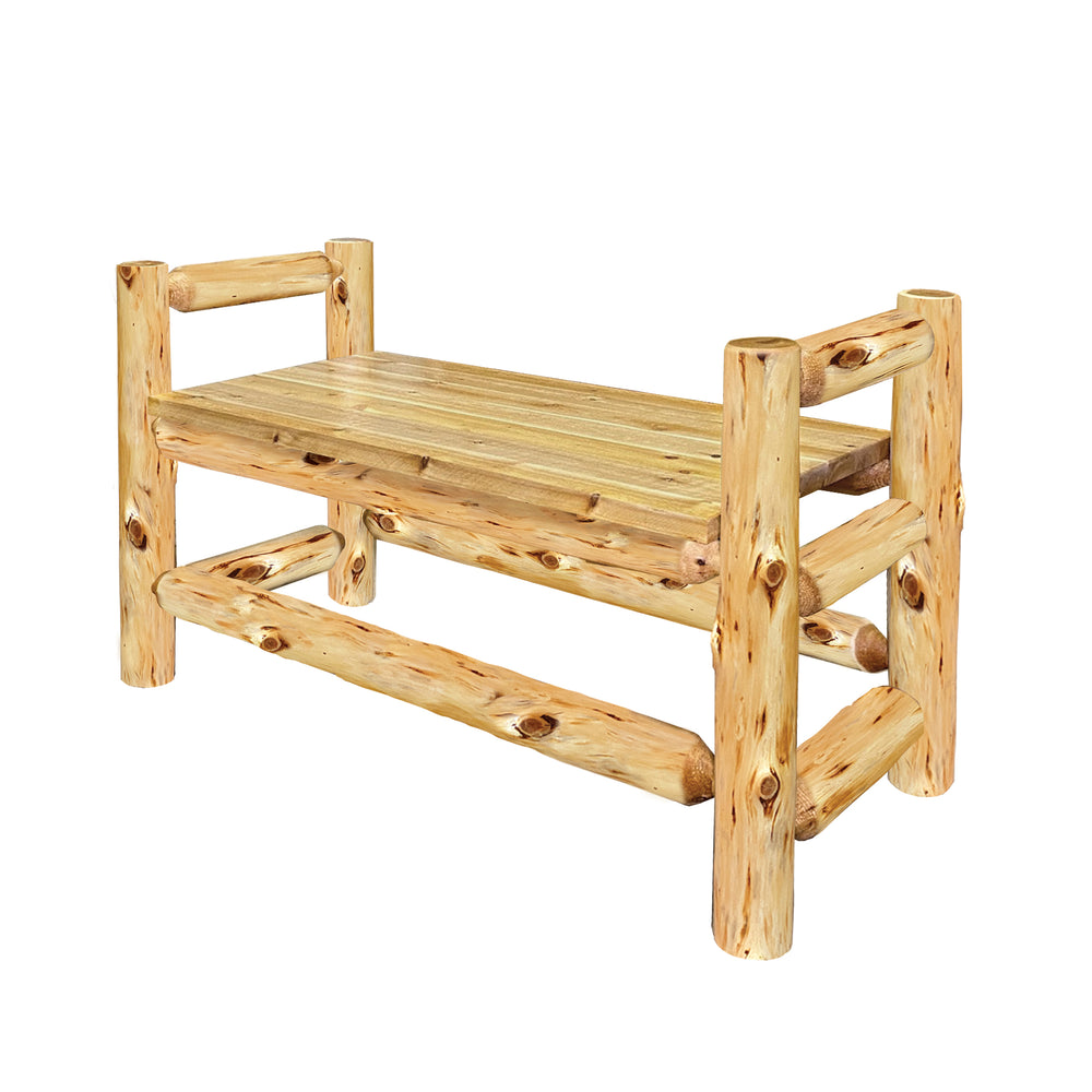 Rustic Boot Bench