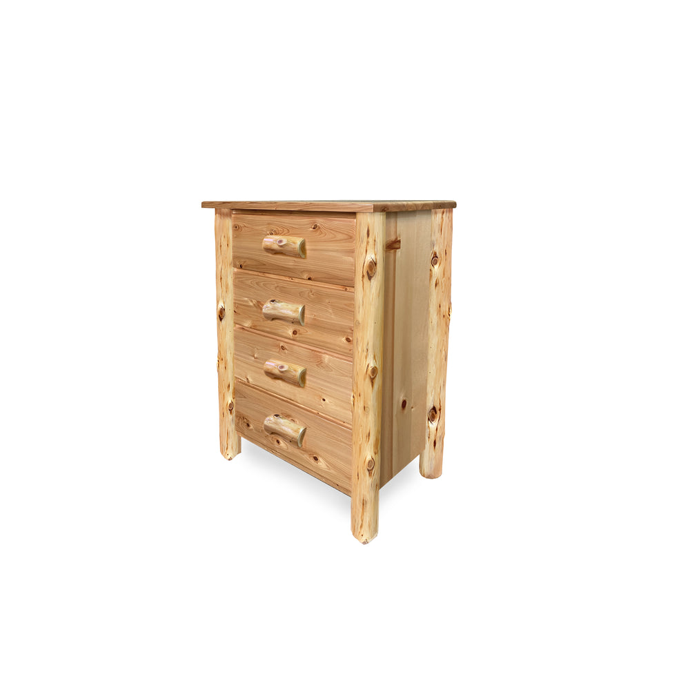Small 4 Drawer Log Chest
