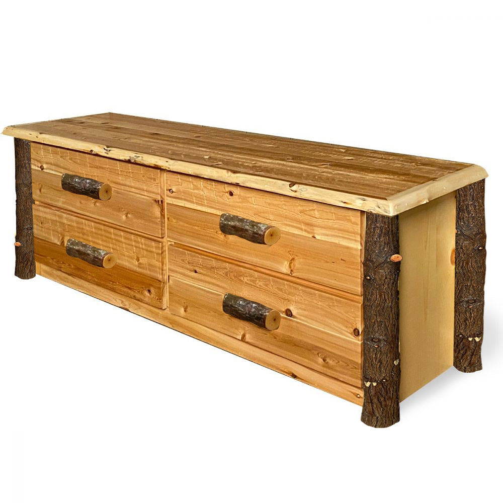 Hickory King Log Chest