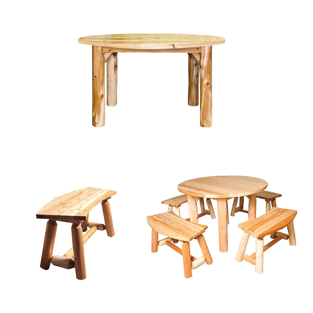 Round Dining Table Set