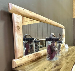 Rustic Bathroom Vanity Mirror 60" x 22"