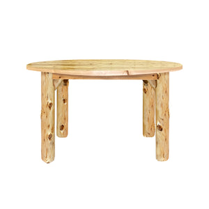 Rustic Round Dining Table