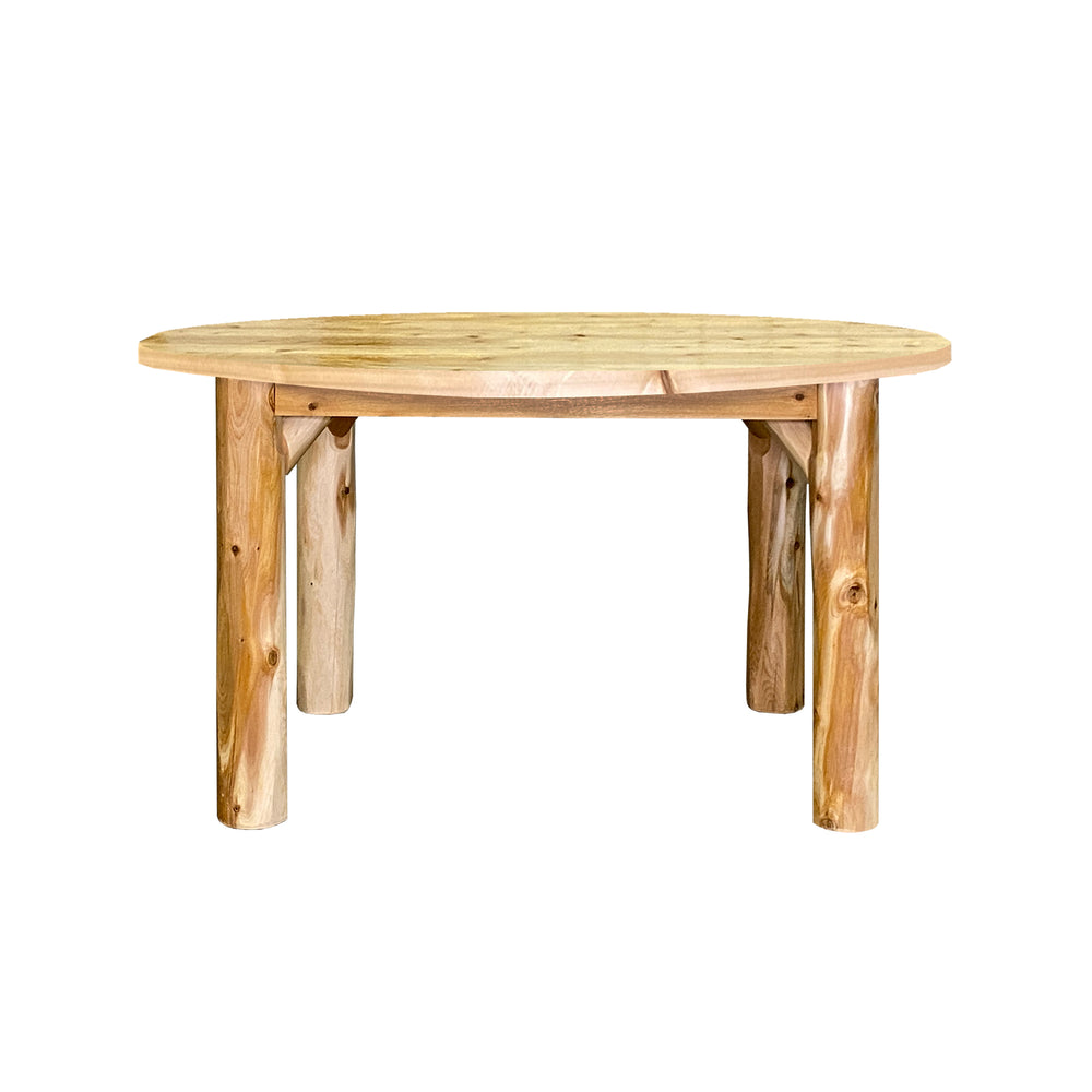 Rustic Round Dining Table
