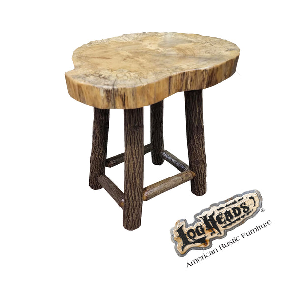 Custom Spalted Maple Accent Table
