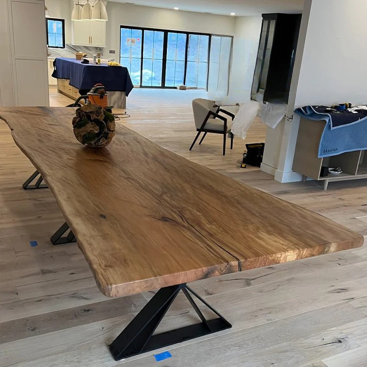 SOLD: 14' Custom Slab Conference or Dining Table