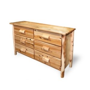 Medium 6 Drawer Cedar Dresser | 60" Wide