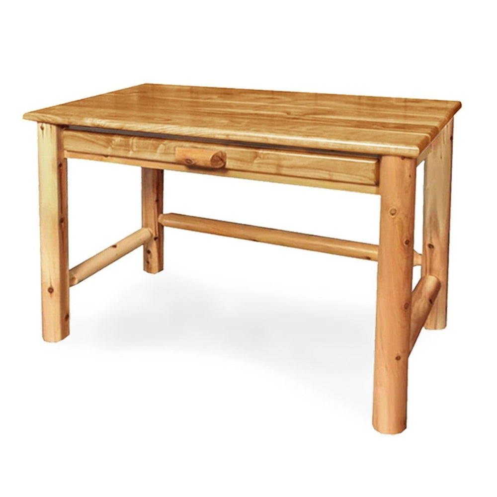 Solid Wood Log Desk