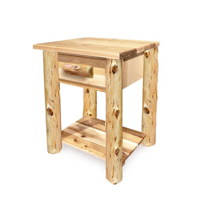 Elkridge 1 Drawer End Table with Shelf
