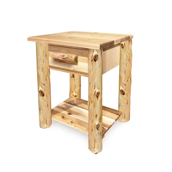 Elkridge 1 Drawer End Table with Shelf