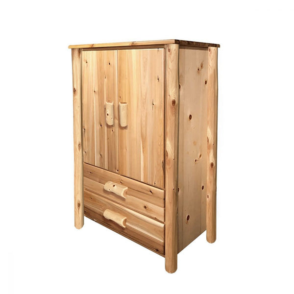 Tall Armoire Rustic Free Standing Closet | Solid Wood Armoire Closet | Large Armoire Closet | Big Armoire Closet for Cabin Rentals | Solid Wood Armoire Wardrobe for additional clothing storage