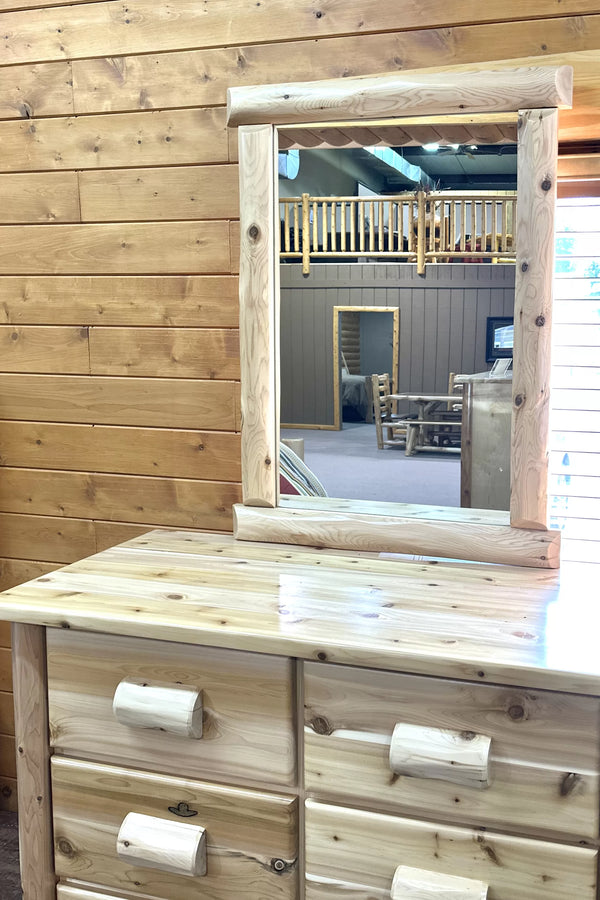 Rustic Small Mirror