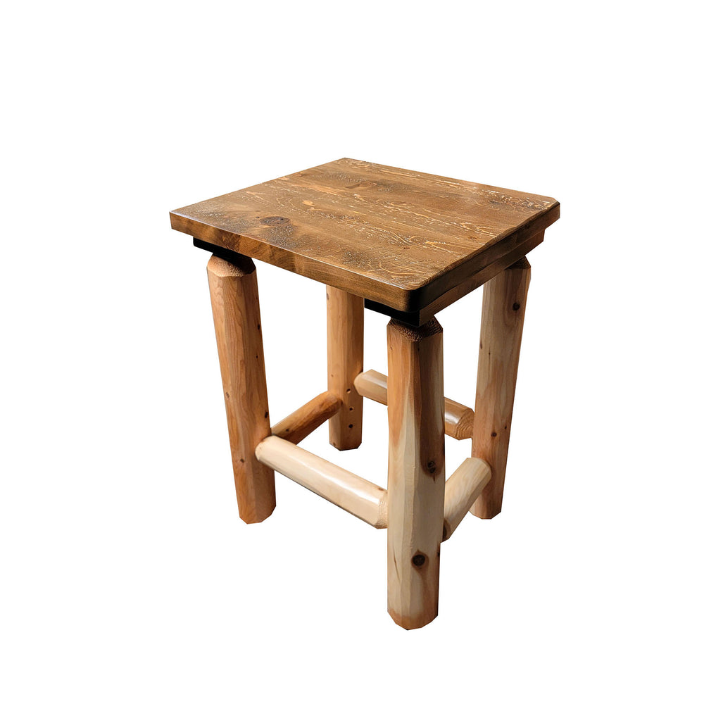 indoor square bar stool