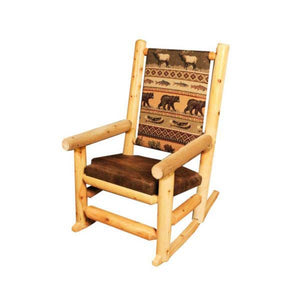 upholstered rocker