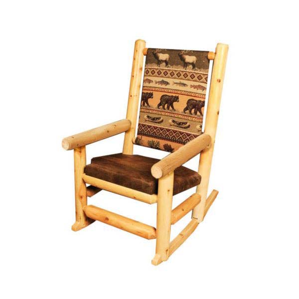 upholstered rocker