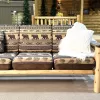Rustic Log Couch